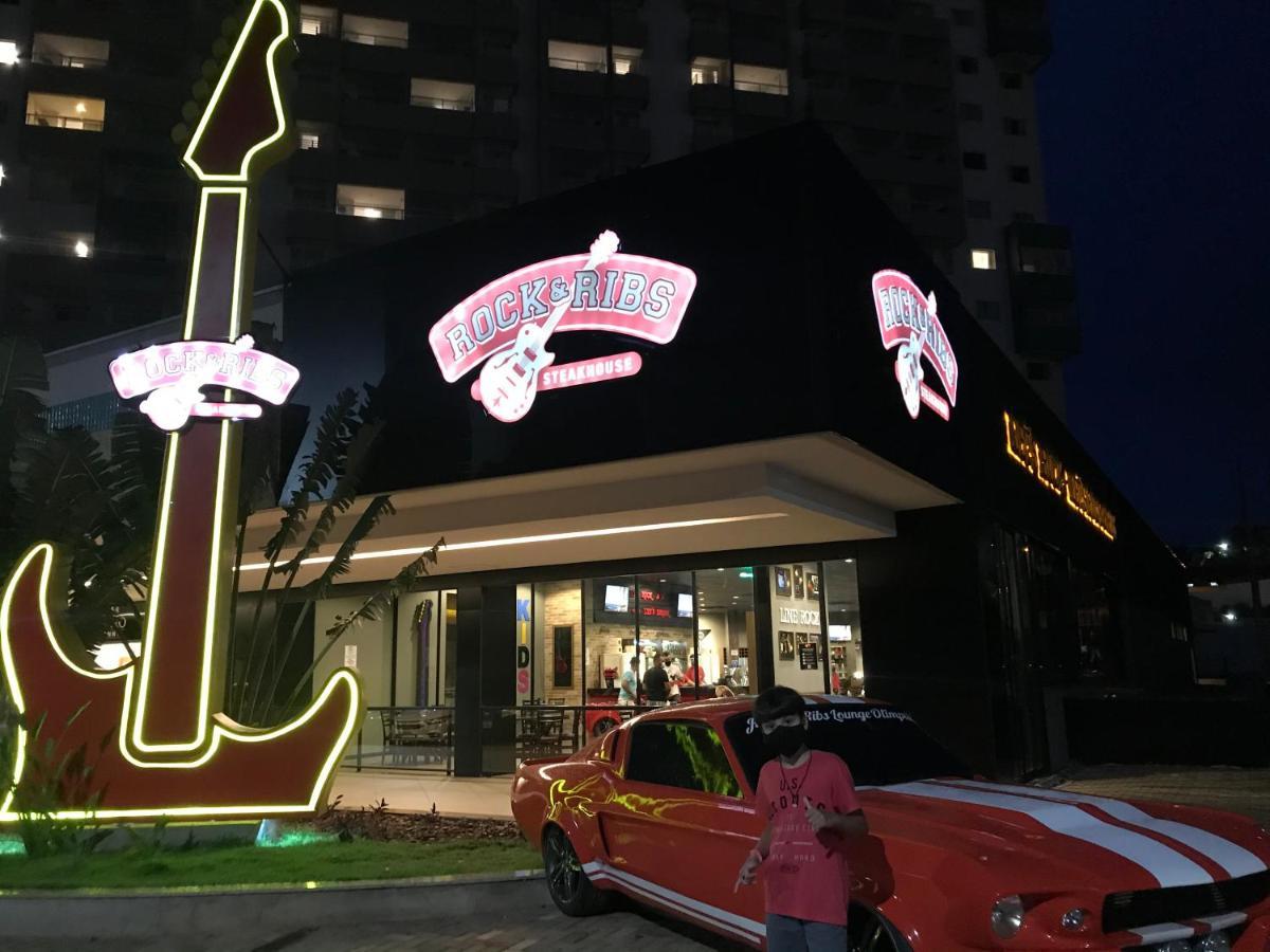 Flat em Olímpia em frente ao Park Exterior foto